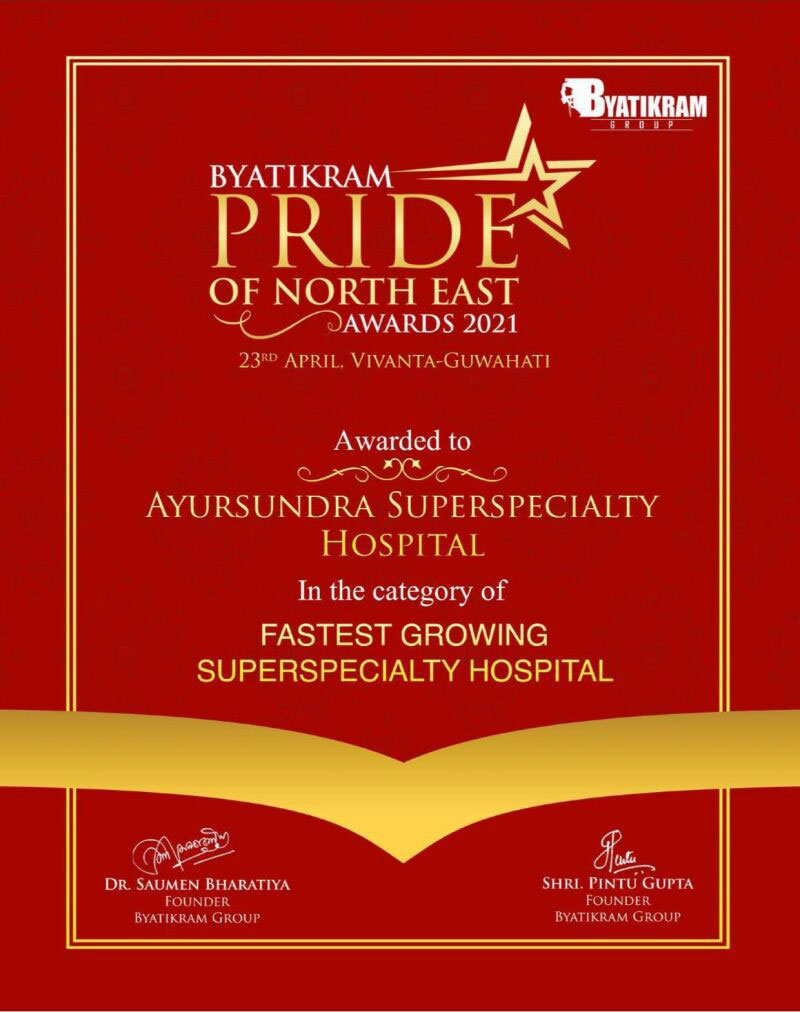 Byatikram Pride of India award 2012